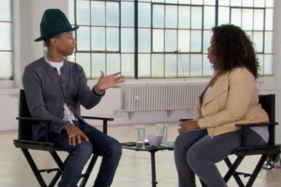 Pharrell Gets Choked Up Over Success of ‘Happy’ During Oprah Interview [VIDEO]