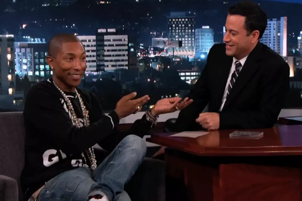 Pharrell Performs ‘Come Get It Bae,’ Engages in Selfie Competition on ‘Jimmy Kimmel Live’ [VIDEO]