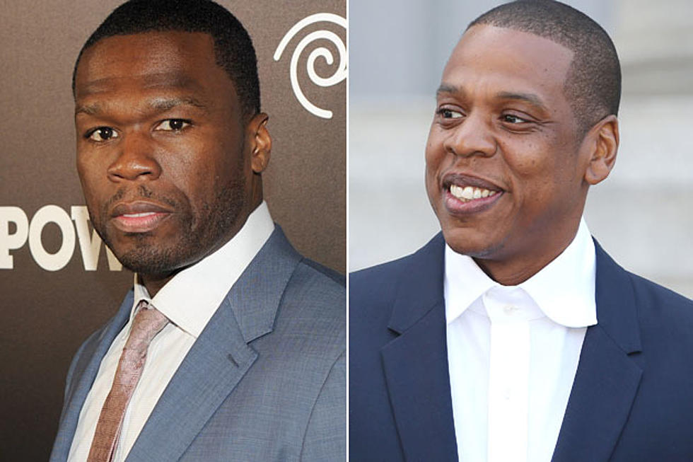 50 Cent Calls Jay Z ‘Overrated,’ Denies Hooking Up With Kim Kardashian
