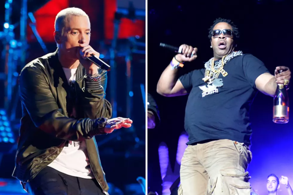 Eminem and Busta Rhymes Join Forces for &#8216;Calm Down&#8217;