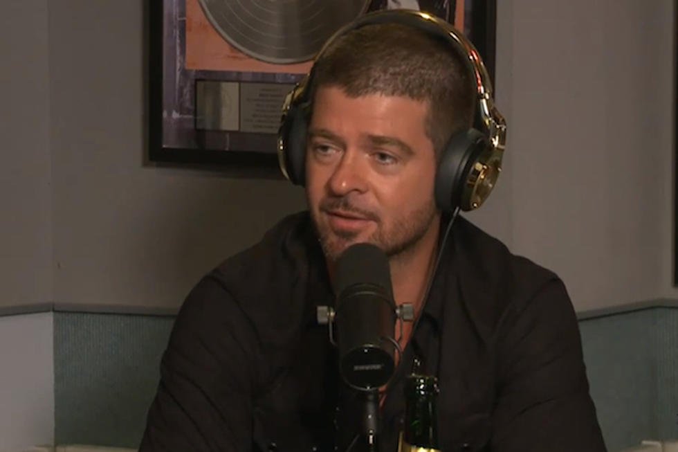 Robin Thicke Says He Hasn’t Seen His Wife in Four Months [VIDEO]