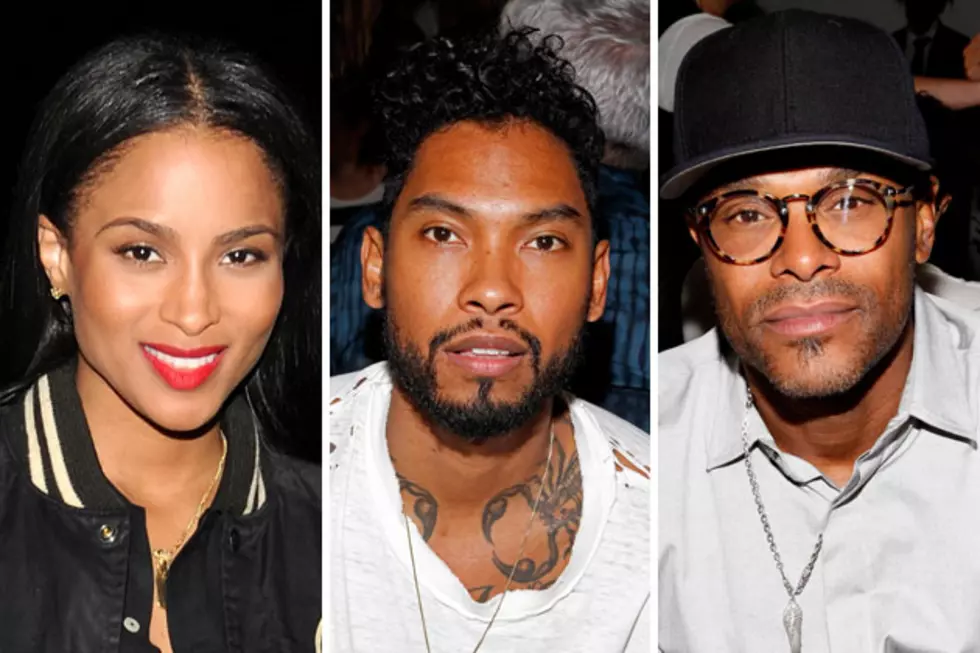 Ciara, Miguel, Maxwell, Pharrell & More Attend 2014 New York Fashion Week