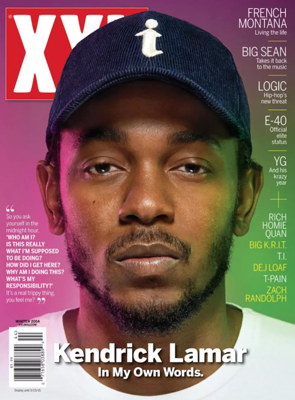 Kendrick Lamar Covers XXL Magazine&#8217;s Winter 2014 Issue