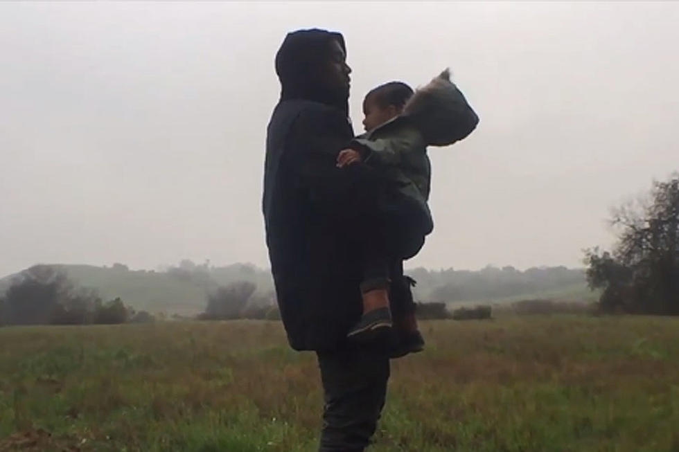 Kanye West Sings to Daughter North in ‘Only One’ Video