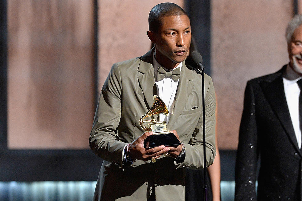 Pharrell Wins Best Urban Contemporary Album, Best Pop Solo Performance and Best Music Video at 2015 Grammy Awards