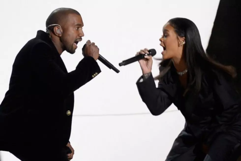 Kanye West Confirms His Executive Producer Credit on Rihanna&#8217;s New Album at 2015 Grammy Awards
