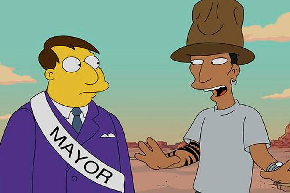 Pharrell Forced Out of Springfield on ‘The Simpsons’ [VIDEO]