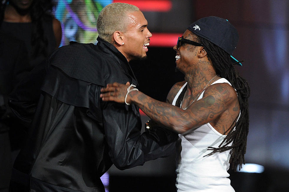 Lil Wayne Gives Chris Brown Support During Singer’s Baby Drama