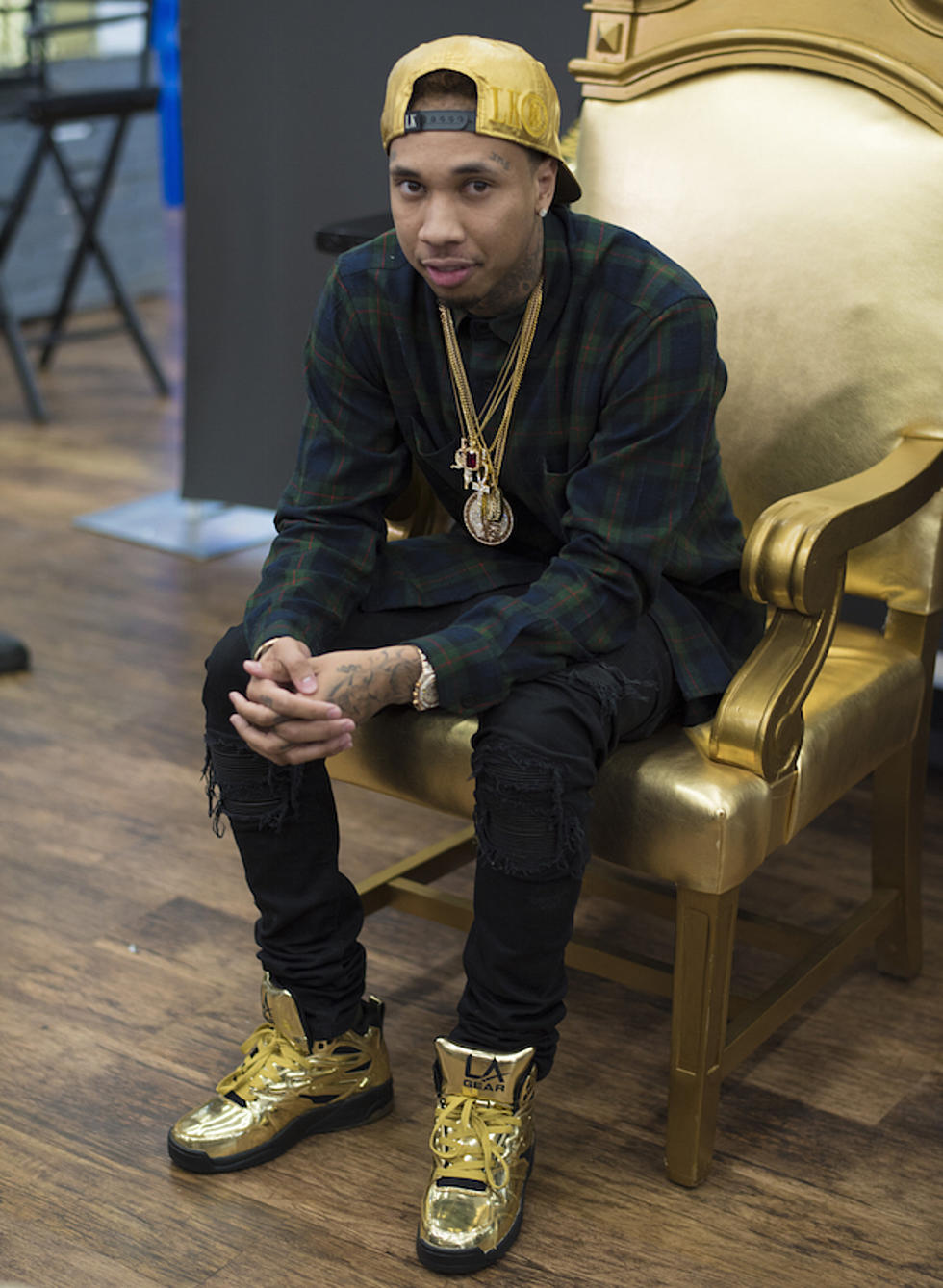 Tyga Launches L.A. Gear Liquid Gold L.A. Lights Collection