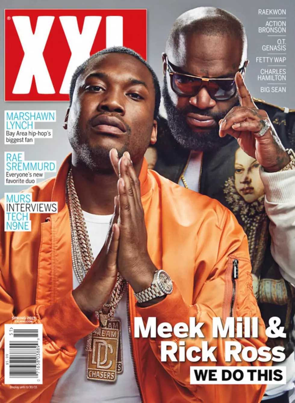 Meek Mill and Rick Ross Score XXL Spring 2015 Cover