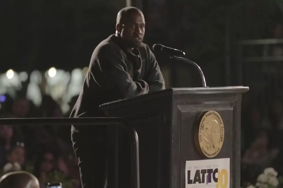 Kanye West Gives Inspiring Speech at L.A. Trade Technical College [VIDEO]