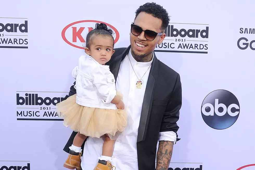 Chris Brown Brings Daughter as Date to 2015 Billboard Music Awards [PHOTO]