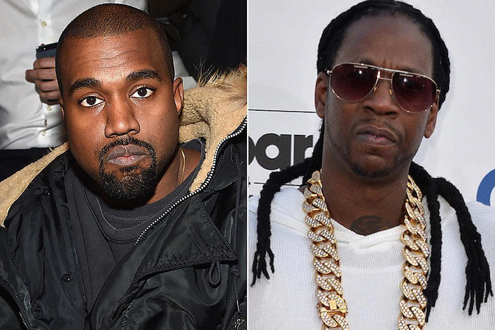 Kanye West In the Studio With 2 Chainz, Andre 3000, Kid Cudi & More