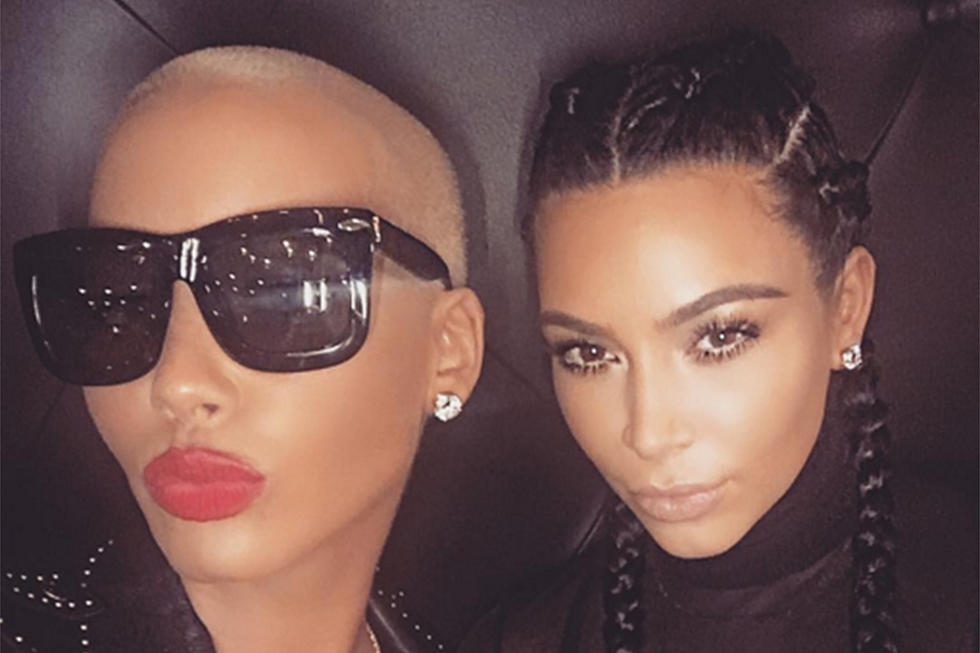 Kim Kardashian and Amber Rose Pose in Selfie Together?