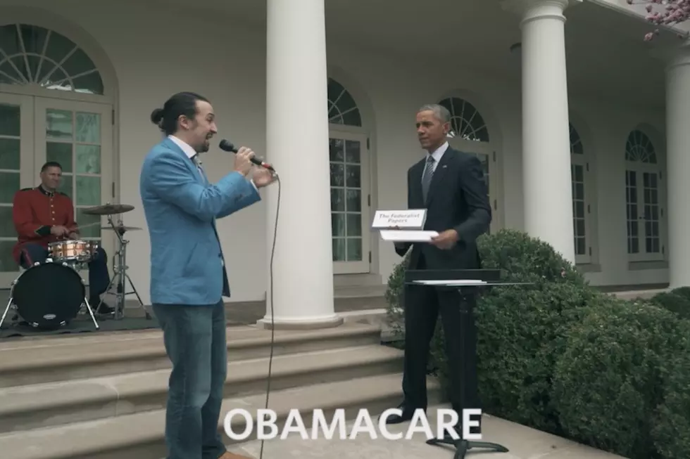 'Hamilton' Star Lin-Manuel Miranda Spits Freestyle With President Obama [VIDEO]