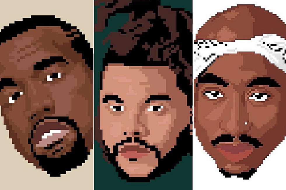 Kanye West, Kendrick Lamar and More Artists Get Turned Into 8-Bit Art