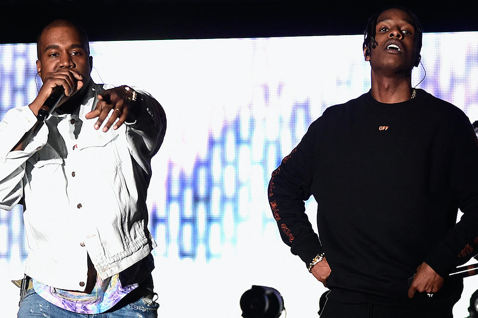 Kanye West Joins A$AP Rocky at Coachella 2016 [VIDEO]