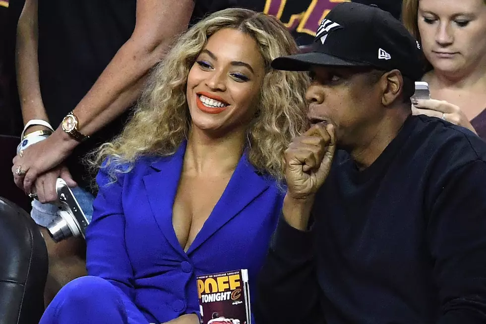 Beyonce and Jay Z Catch Game 6 of the NBA Finals; Her Outfit Catches Attention