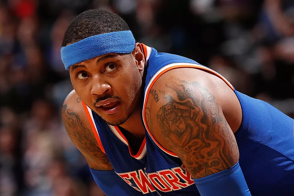 Carmelo Anthony Responds to Police Violence, Encourages Athletes to 'Step Up and Take Charge'
