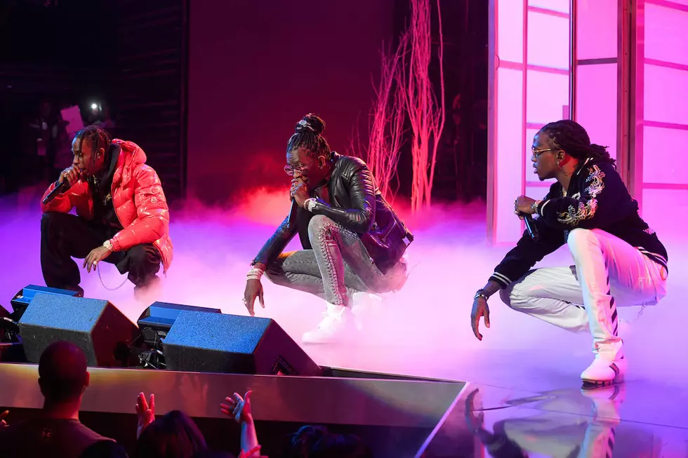 Gucci Mane, Travi$ Scott, Young Thug and Quavo Open the 2016 BET Hip-Hop Awards [WATCH]