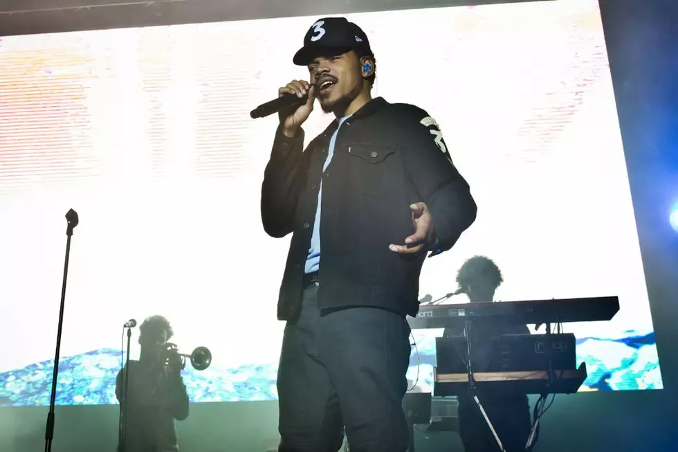Chance the Rapper Sends Prayers Out to Kanye West From London
