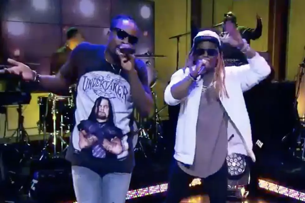 Wale and Lil Wayne Debut New Song 'Running Back' on ESPN's 'First Take' [VIDEO]