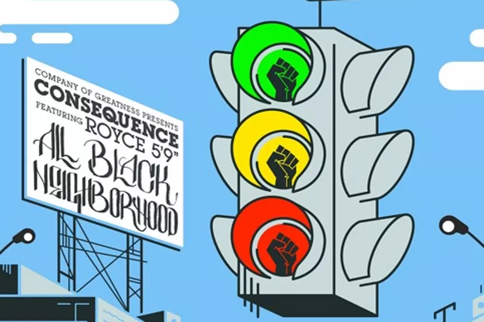 Consequence and Royce 5'9" Flip the Meaning of 'All Black Neighborhood' [LISTEN]