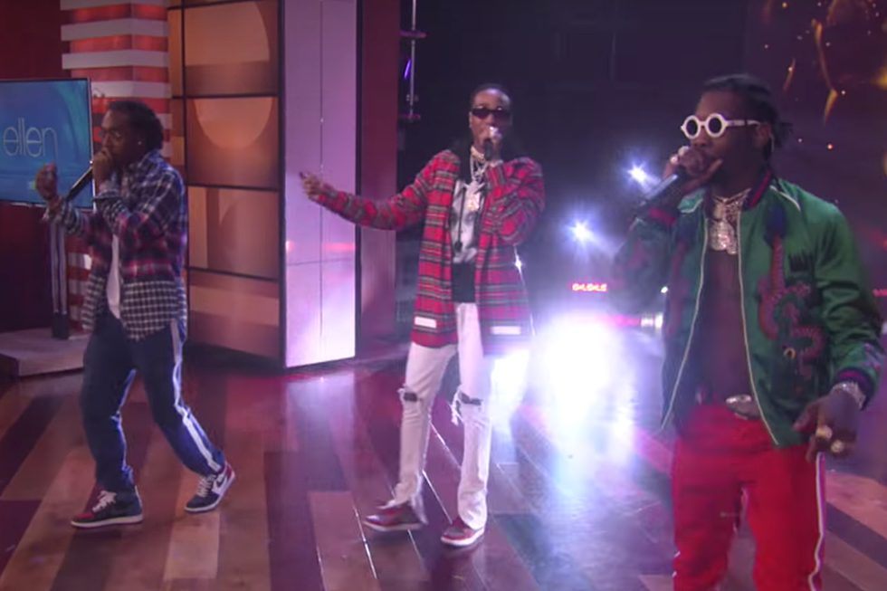 Migos Perform ‘Bad and Boujee’ On ‘Ellen’ [WATCH]