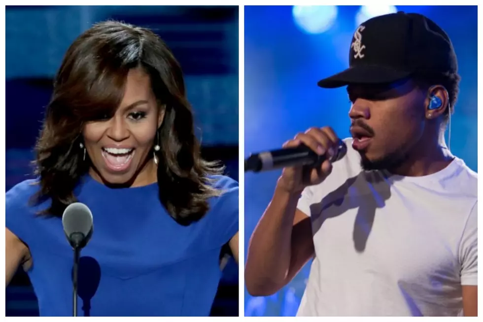Michelle Obama Thanks Chance the Rapper for $1M Donation to Chicago Public Schools: ‘You Are an Example’