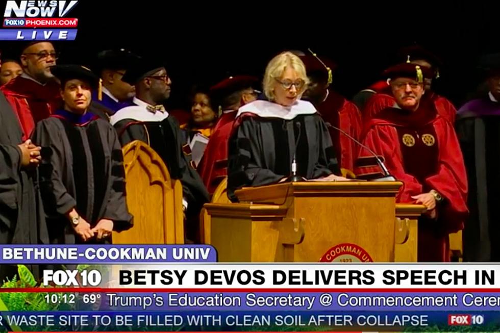 Betsy DeVos Booed As She Delivers Commencement Speech at Bethune-Cookman University [WATCH]