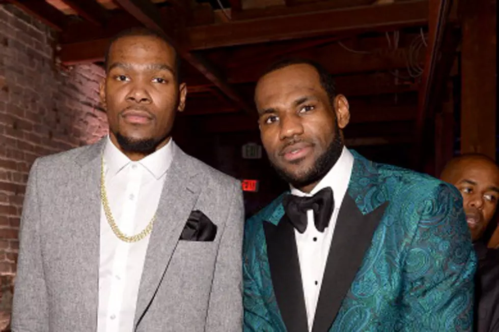 LeBron James and Kevin Durant Actually Recorded a Rap Song Together