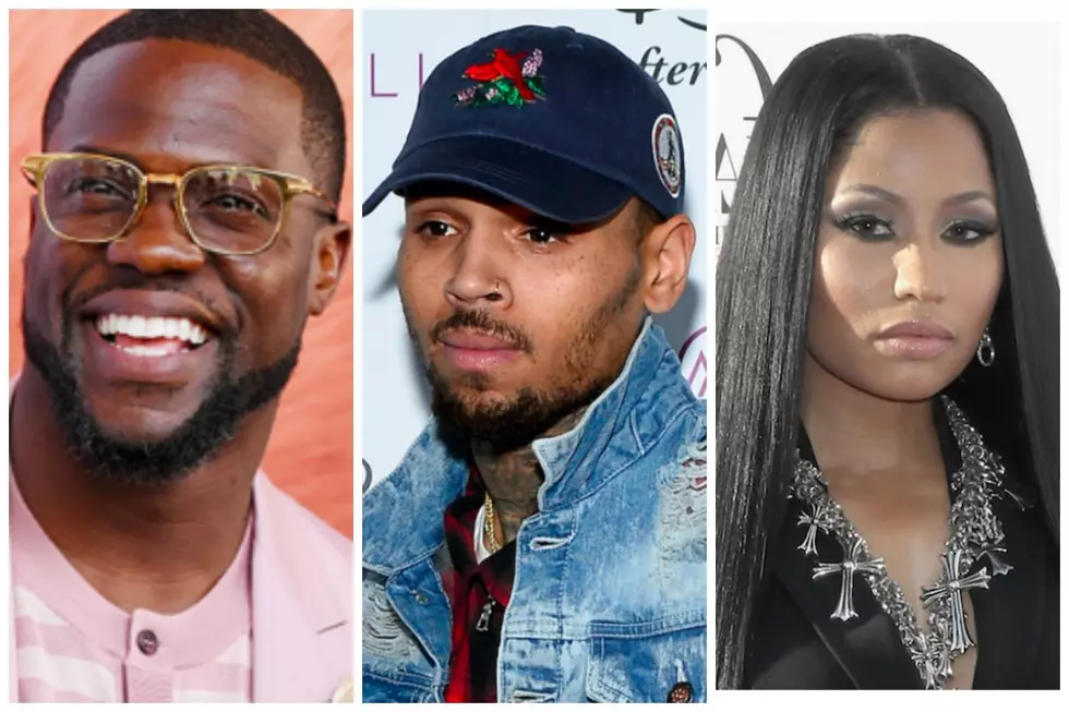 Chris Brown, Nicki Minaj, T.I. and DJ Khaled Answer Kevin Hart’s Challenge to Donate $25K to Hurricane Harvey Relief