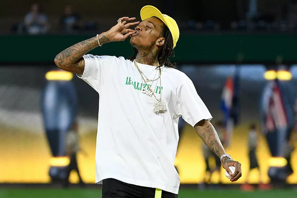 Wiz Khalifa Under Fire for First Pitch Weed Gesture: ‘Should Not Have Happened’ [VIDEO]