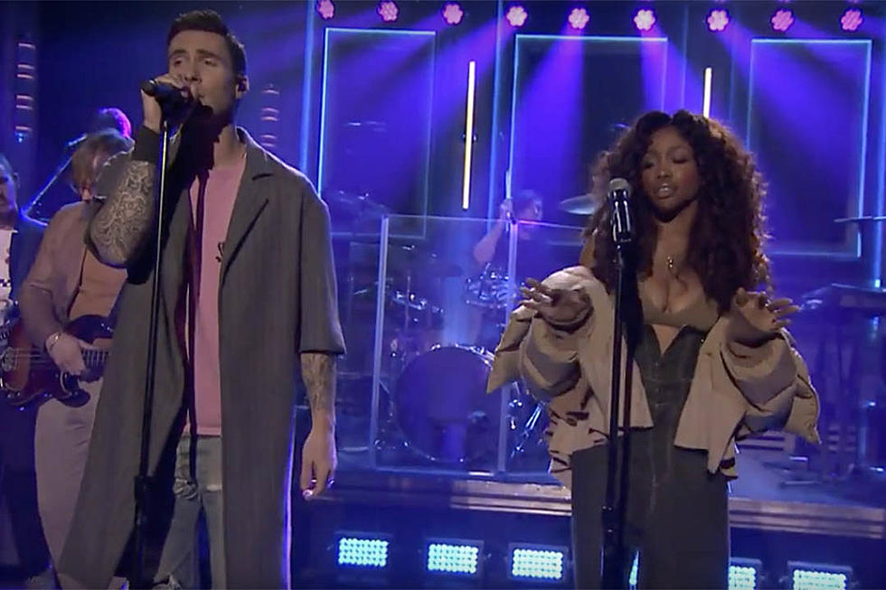 SZA Joins Maroon 5 for ‘What Lovers Do’ Performance on ‘Tonight Show’ [WATCH]