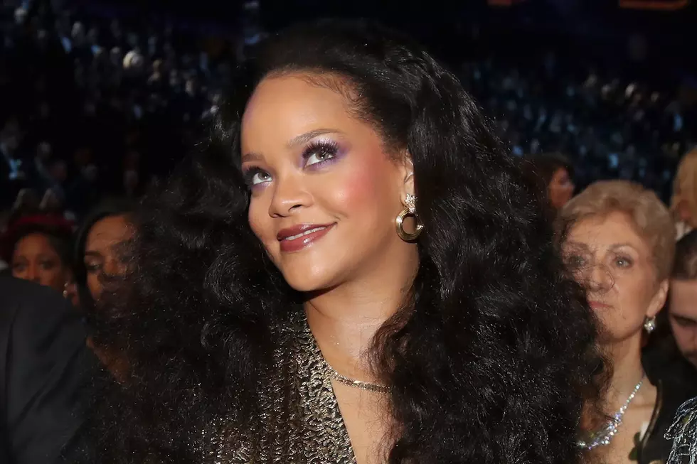 Rihanna Parties With Billionaire Boyfriend at Grammy After Party