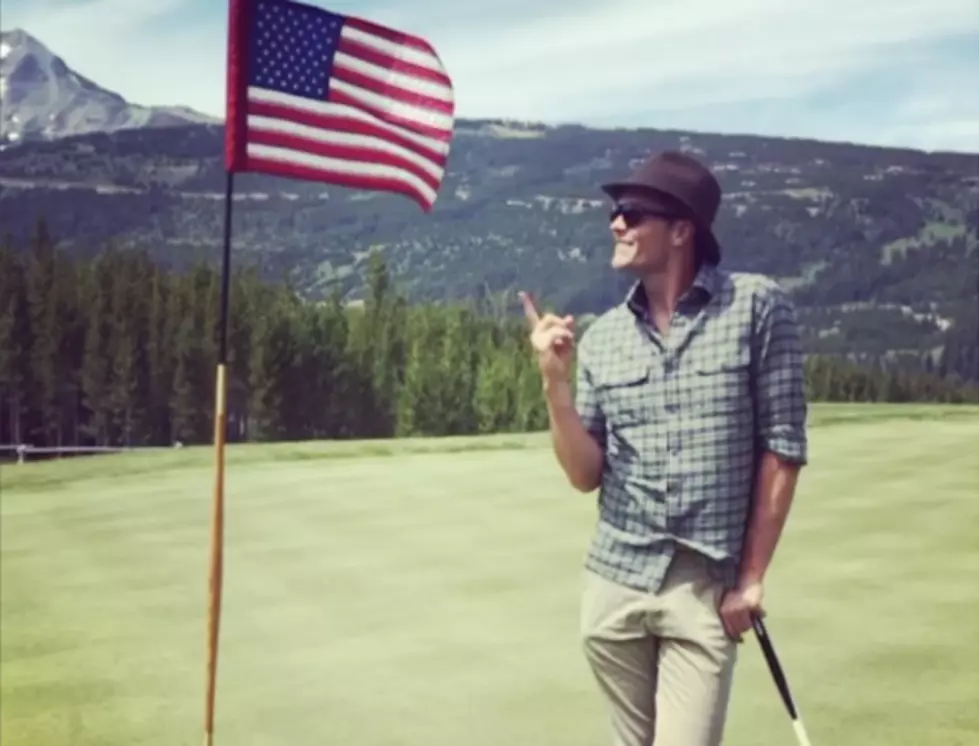 Tom Brady Hanging Out At Big Sky Over The Weekend