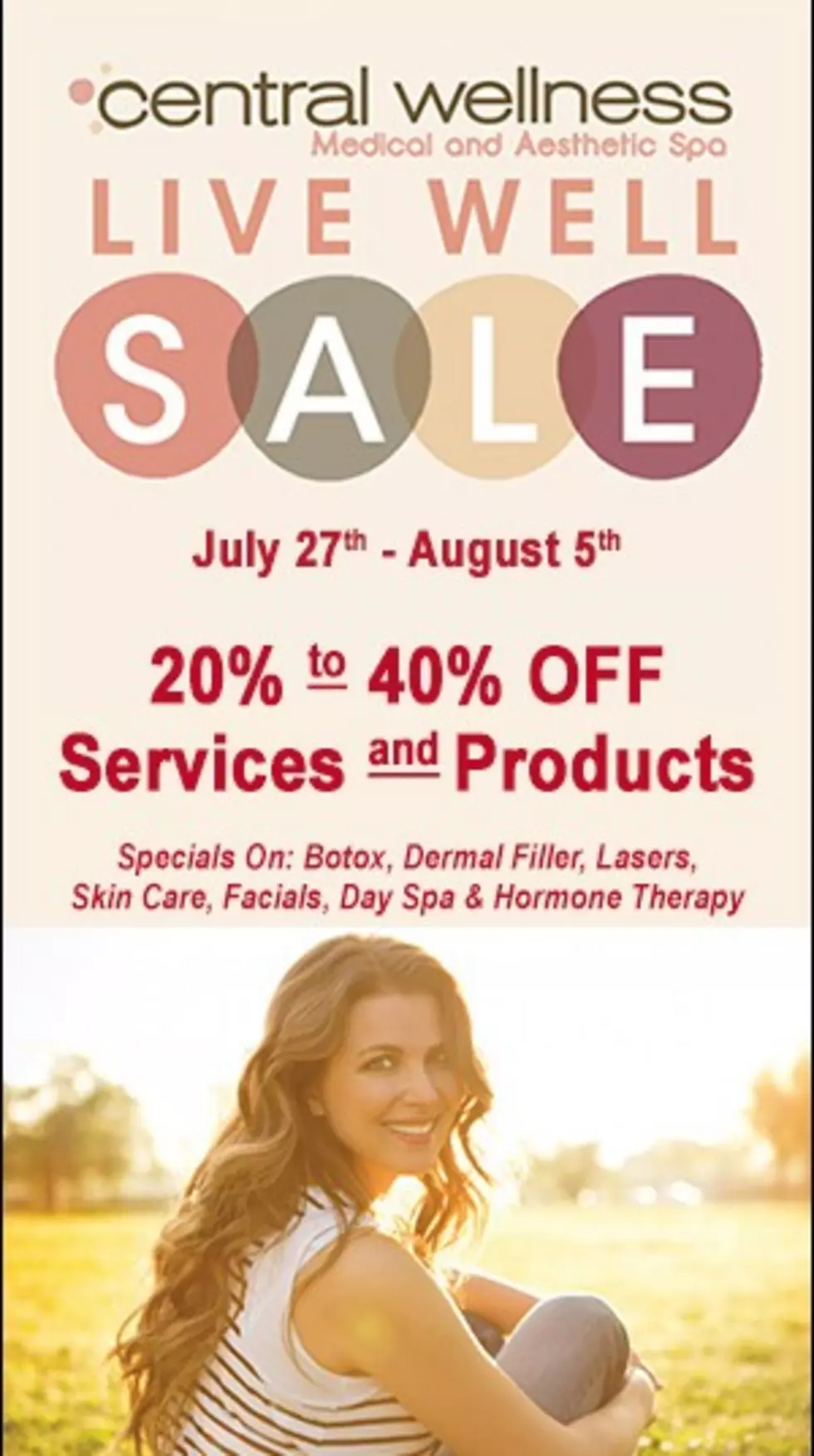 Central Wellness Live Well Sale