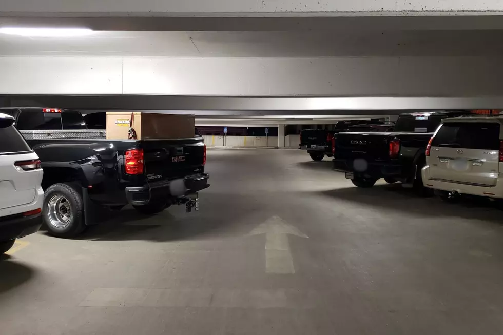 Billings Parking Garage Not Meant for Large Pickups