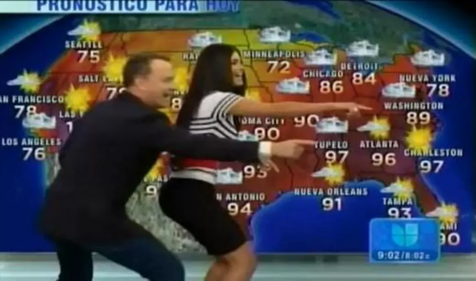 Great Moments in Broadcasting: Tom Hanks Busts a Move on Univision Program [VIDEO]