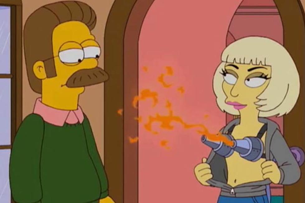 Watch Lady Gaga Clip From ‘The Simpsons’ Season Finale
