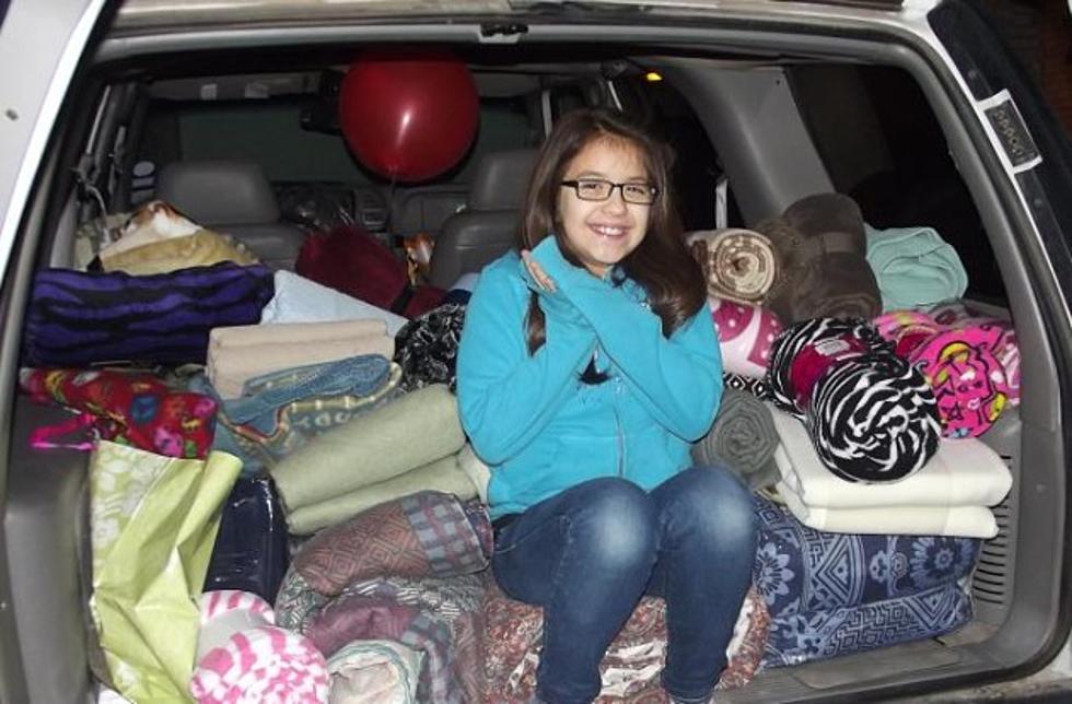 Ten Year Old El Paso Girl Gives Up Birthday Gifts, Asks for Blankets for Elderly and Homeless Instead