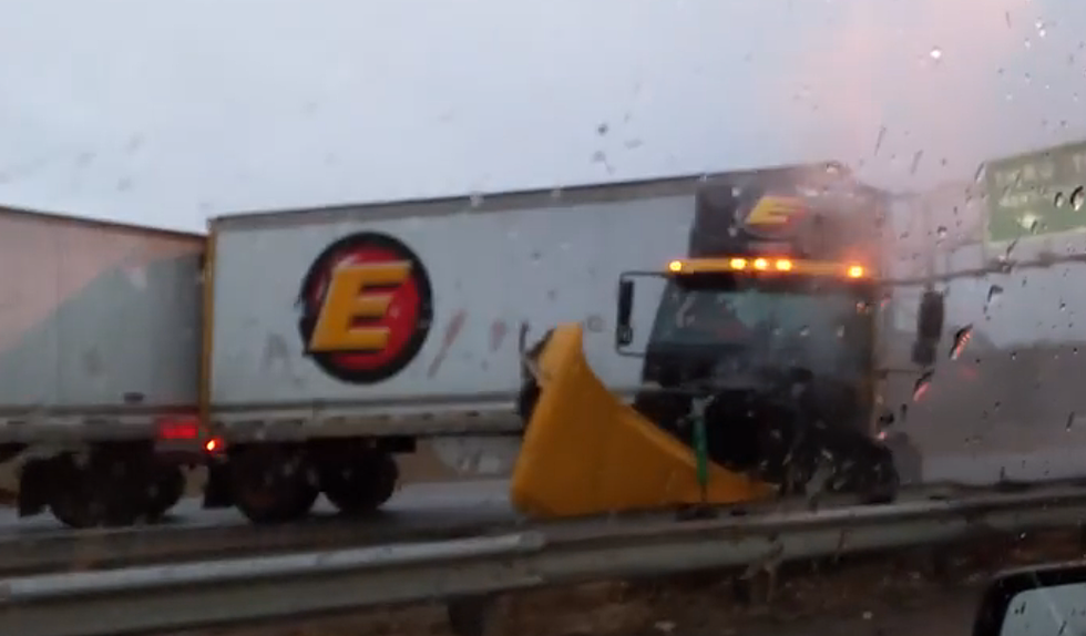 Scariest Video Ever of an 18-Wheeler Almost Crashing Into a Car Will Leave You Sweating [VIDEO]
