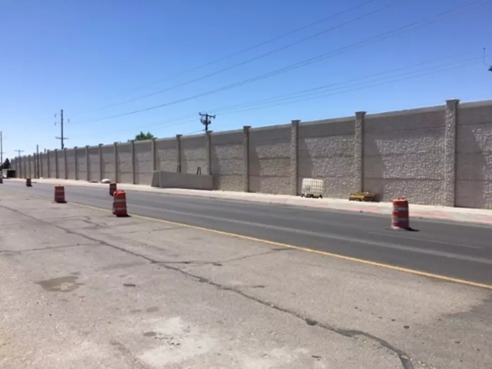 Lower Valley Neighborhood Gets Noise Reduction Concrete Wall To Deal With I-10 Traffic Noise