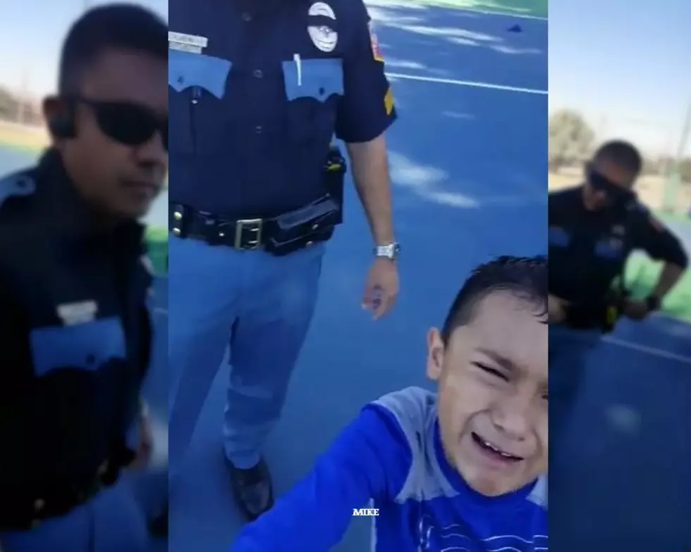 Boy Cries as Dad, El Paso Police Officer Squabble over Use of Tennis Court