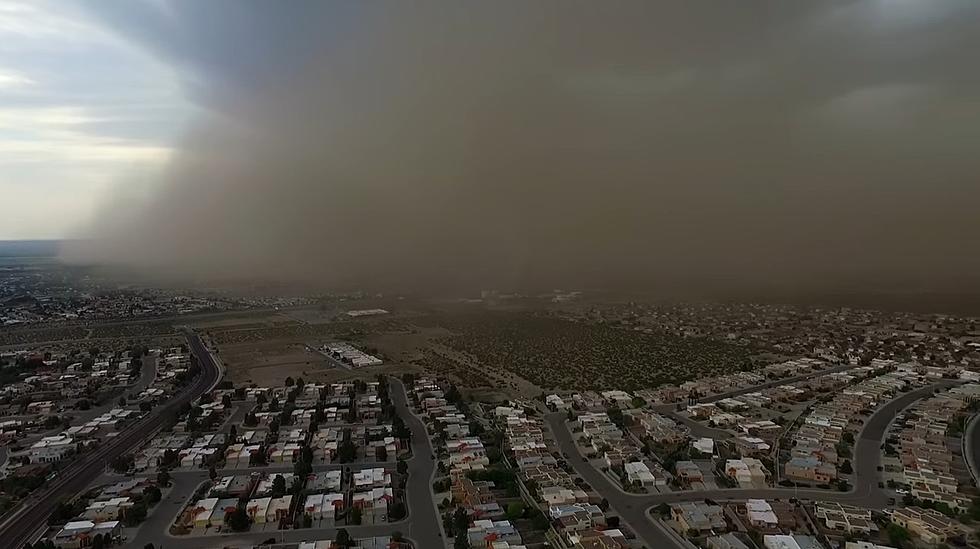 Drone Captures Amazing Video of Haboob Rolling Through Las Cruces