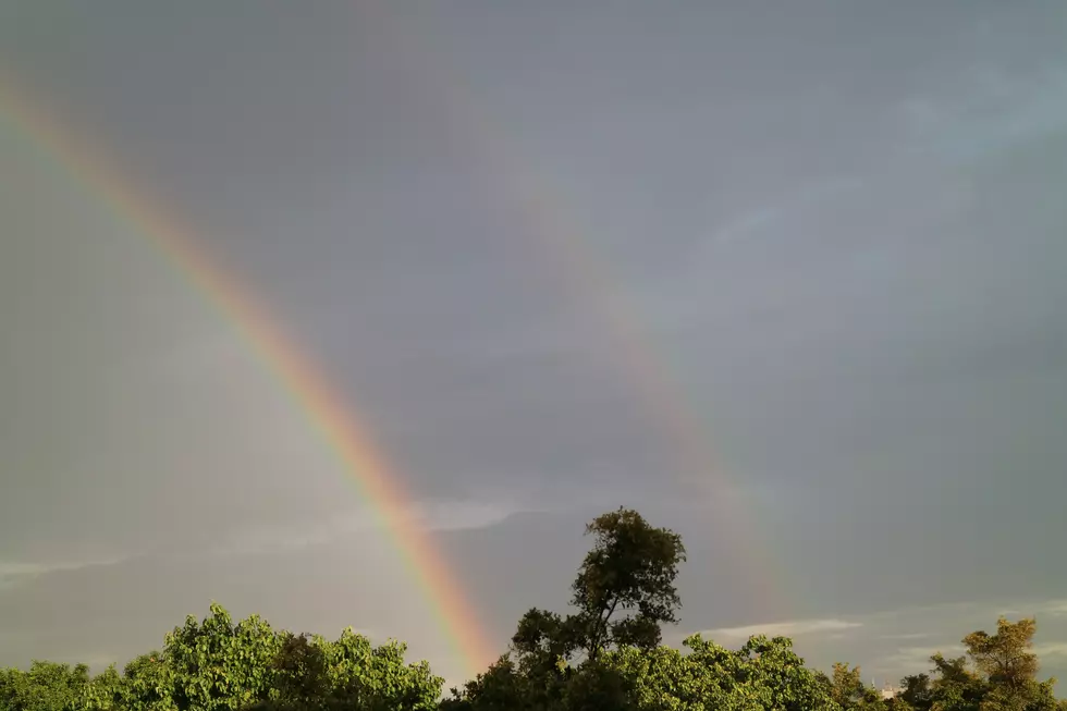 Double Rainbow over El Paso