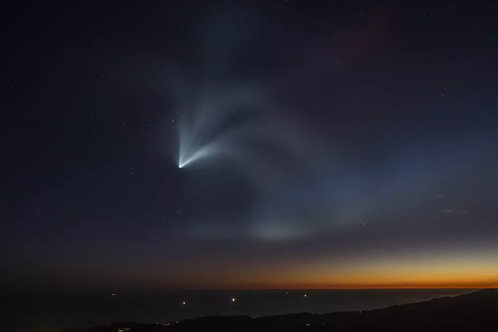 Elon Musk Rocket Launch Lights Up El Paso Sky