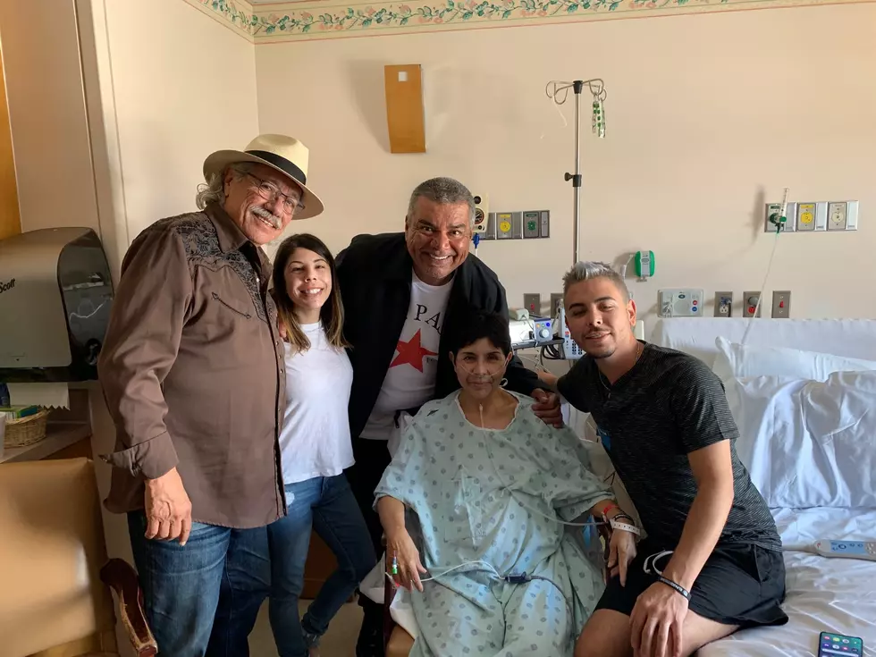 Edward James Olmos, George Lopez Visit El Paso Shooting Survivors