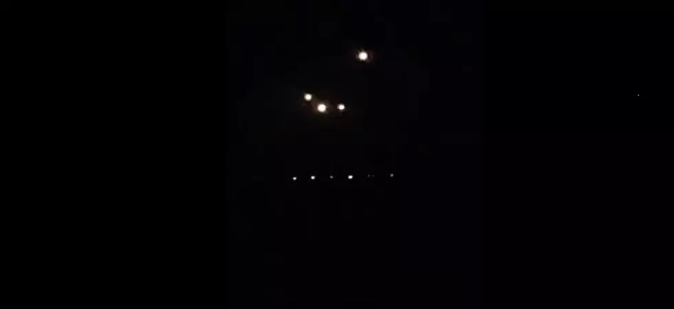 Aliens or Military? Mysterious Lights Filmed Over El Paso