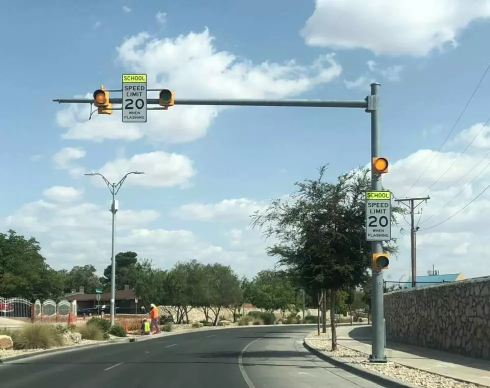 El Paso School Zones Are Operating Again So Be Careful